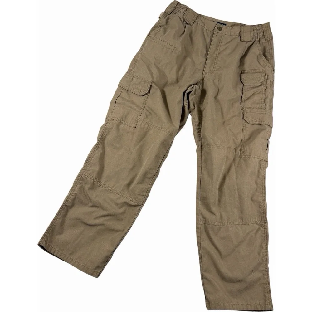 5.11 Tactical Taclite Pro Ripstop Cargo Pants Tan Mens 32x28 74273